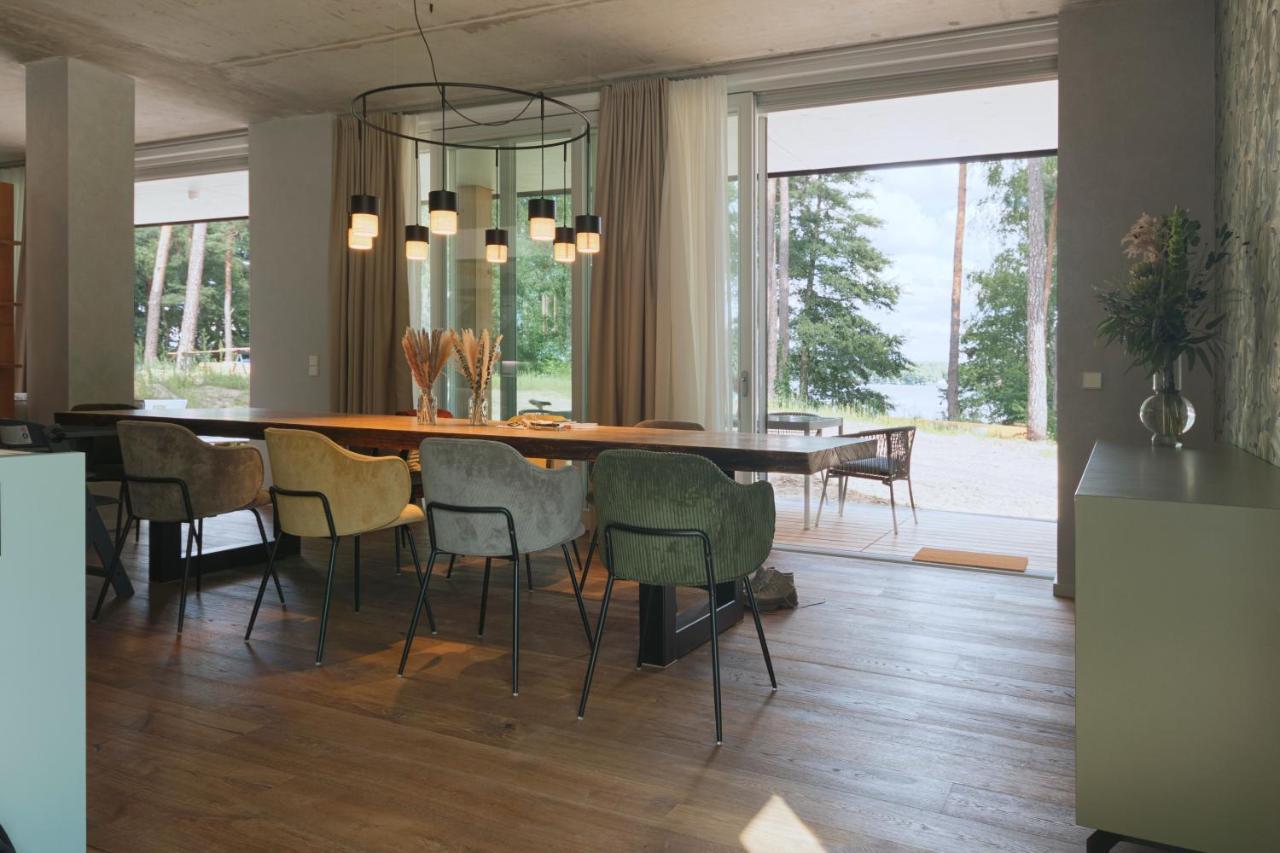 Marina Maisonette Seeblick Mit Pool Und Sauna Bad Saarow Esterno foto