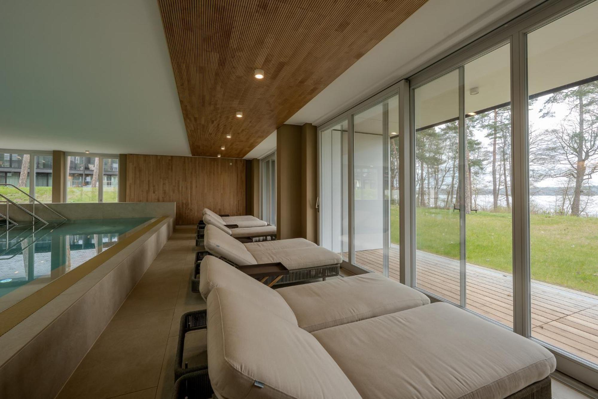 Marina Maisonette Seeblick Mit Pool Und Sauna Bad Saarow Esterno foto