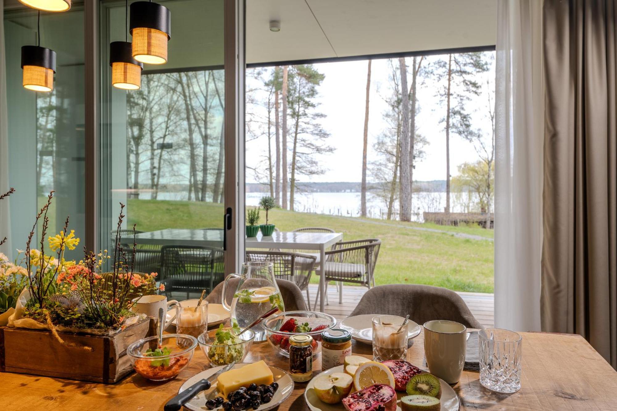 Marina Maisonette Seeblick Mit Pool Und Sauna Bad Saarow Esterno foto