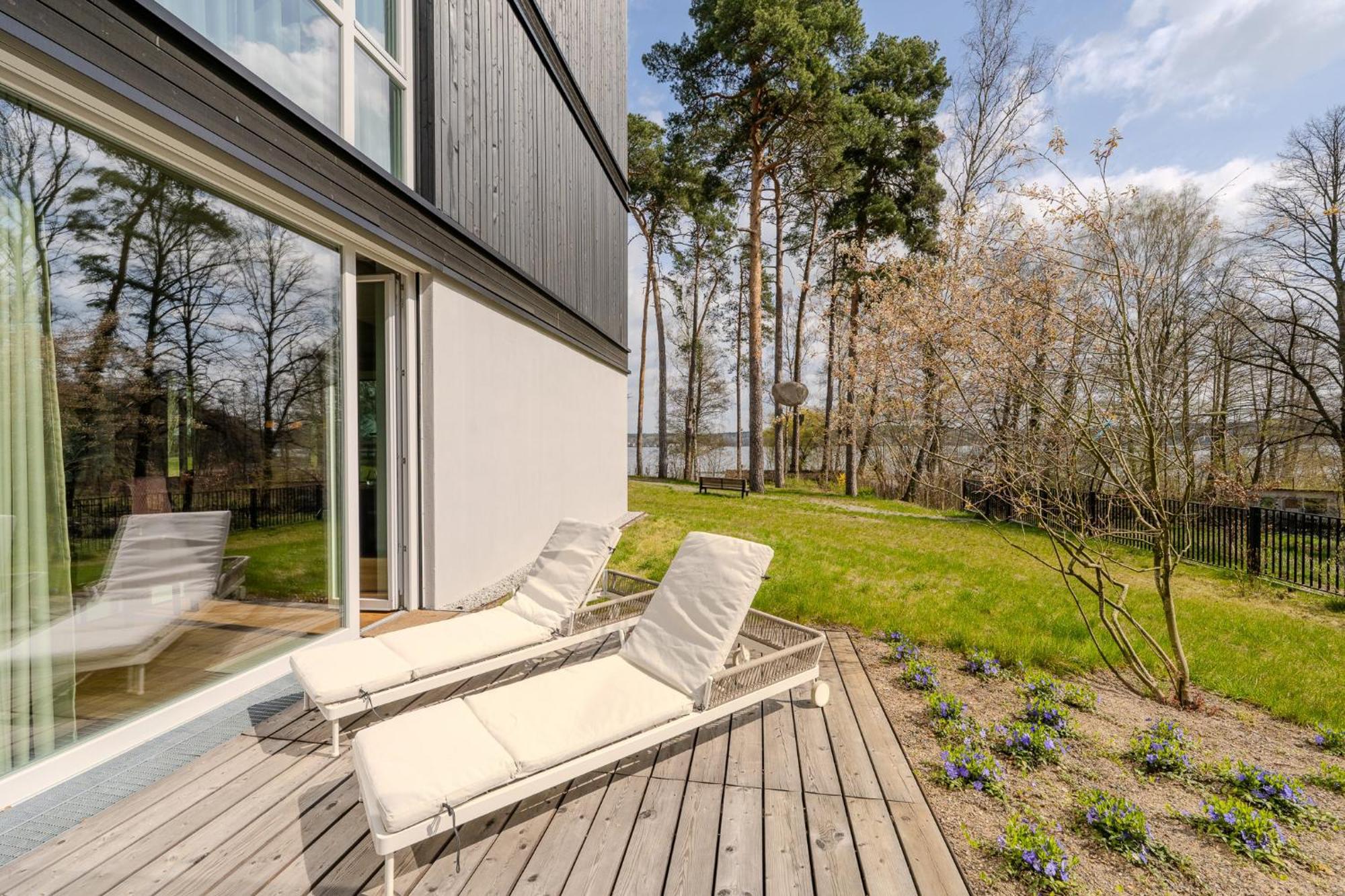 Marina Maisonette Seeblick Mit Pool Und Sauna Bad Saarow Esterno foto