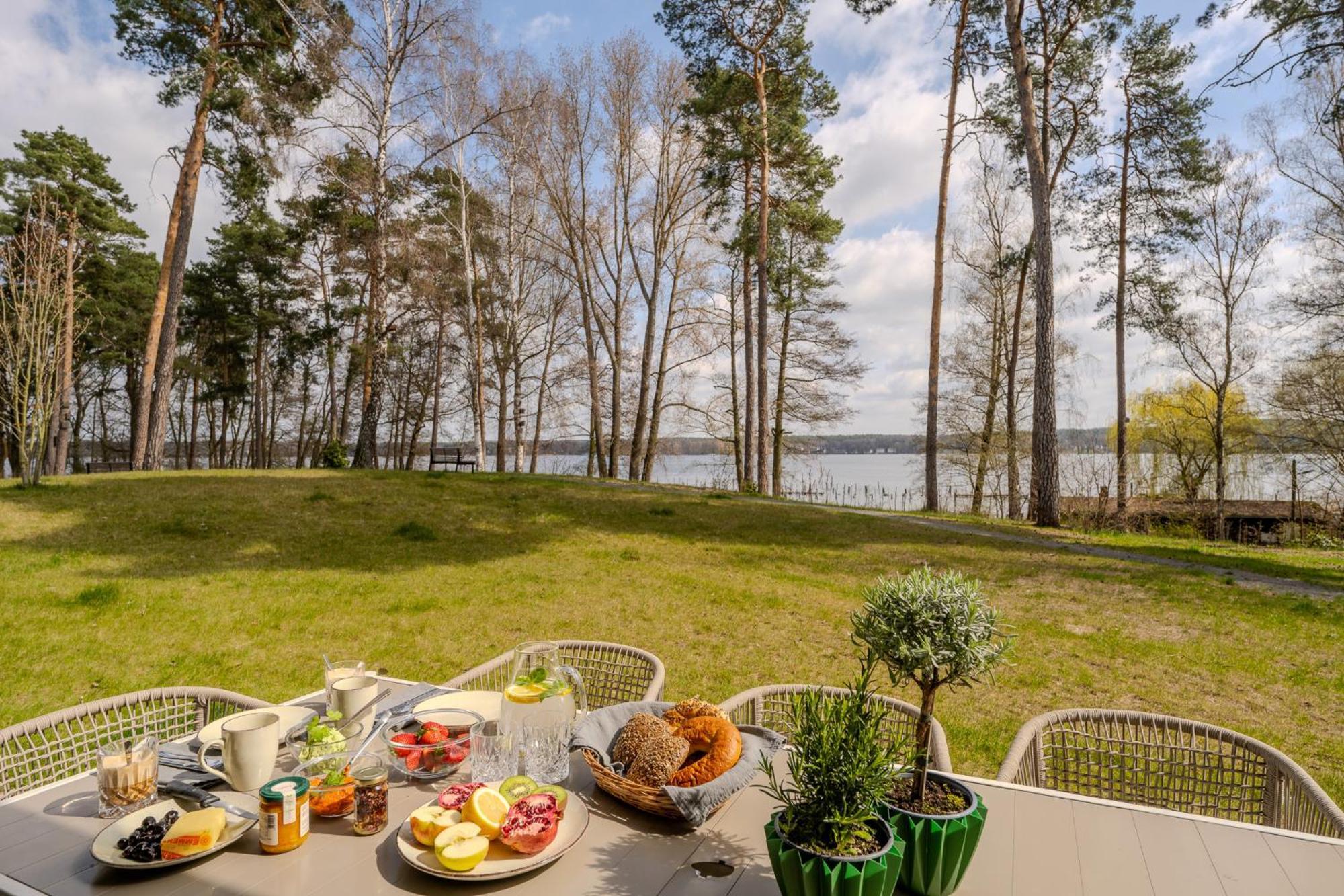 Marina Maisonette Seeblick Mit Pool Und Sauna Bad Saarow Esterno foto