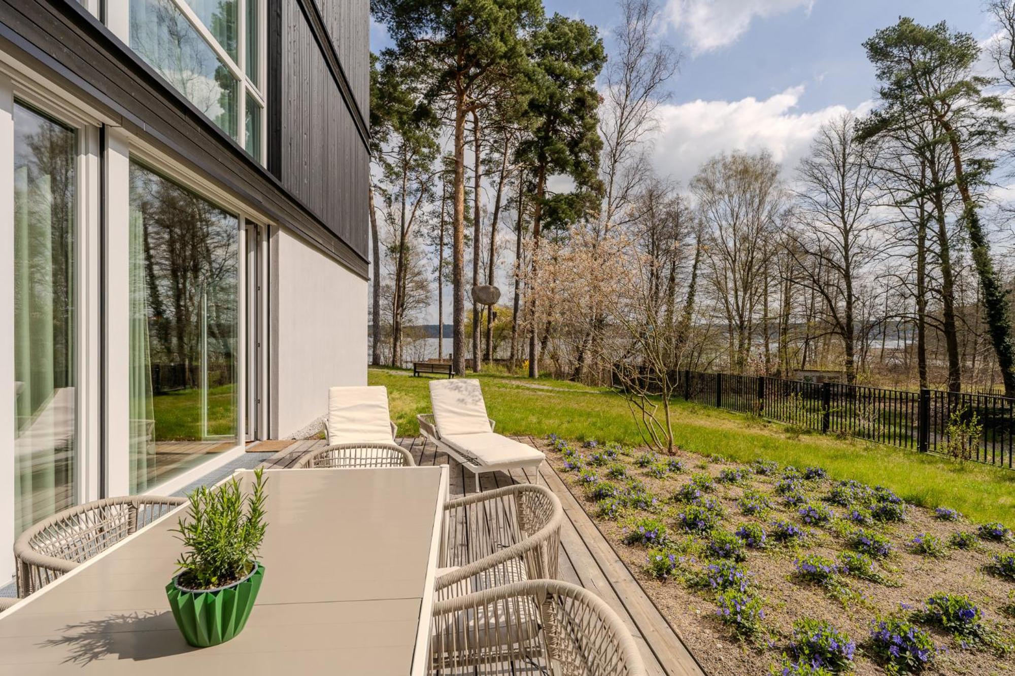 Marina Maisonette Seeblick Mit Pool Und Sauna Bad Saarow Esterno foto